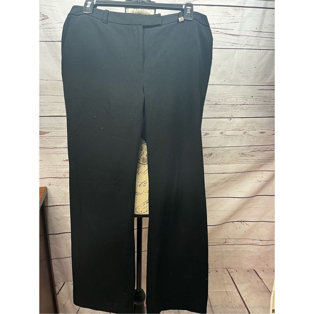 Calvin Klein Womens Black Dress Pants Size 10 Career Professional Stretch